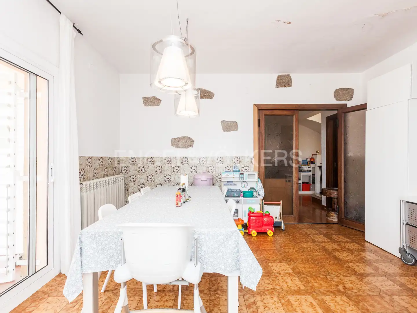 Cocina de Casa o chalet en venta en Mataró con Aire acondicionado, Calefacción y Jardín privado