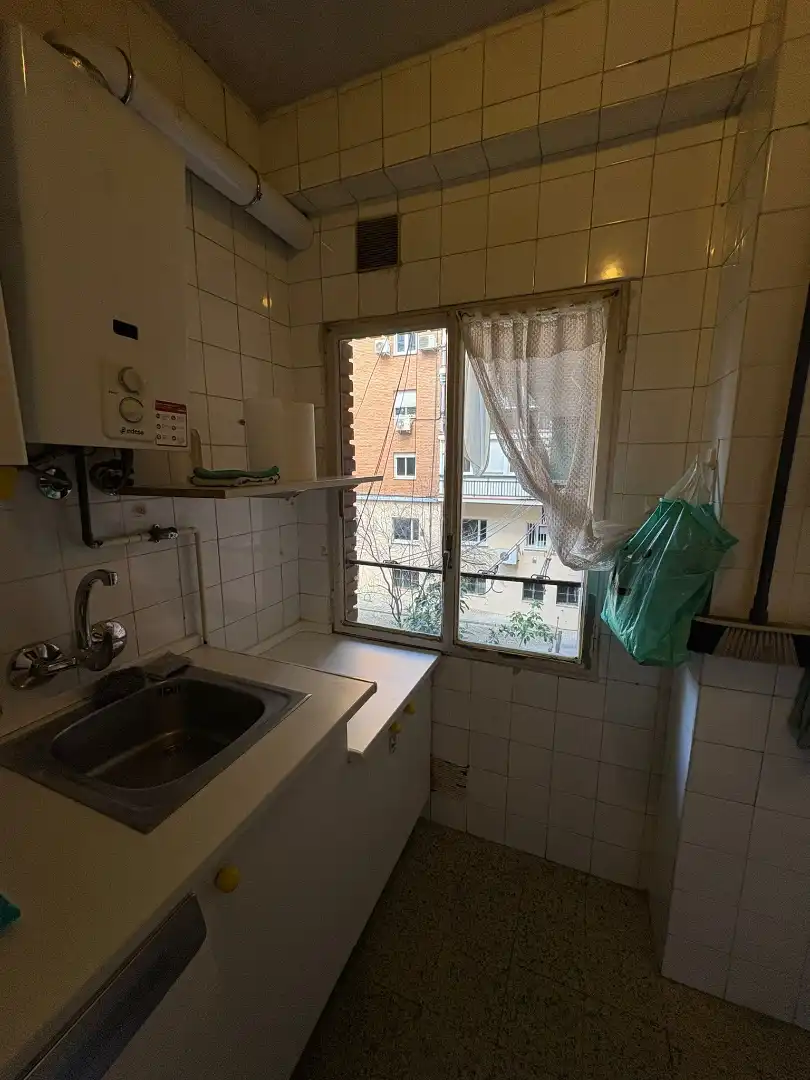 Cocina de Piso en venta en Madrid con Calefacción, Jardín privado y Parquet