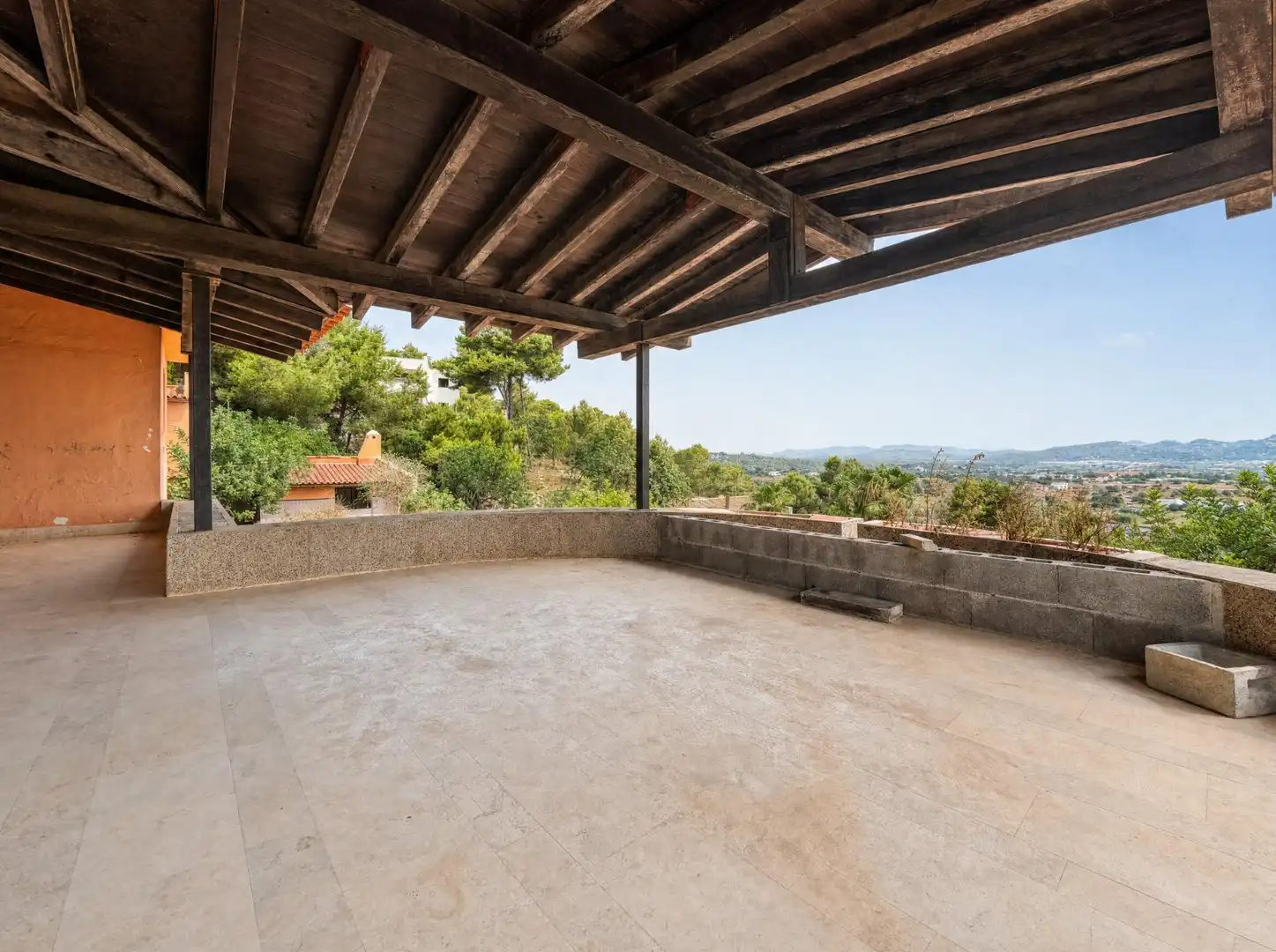Terrassa de Casa o xalet en venda en Santa Eulària des Riu amb Jardí privat, Terrassa i Traster