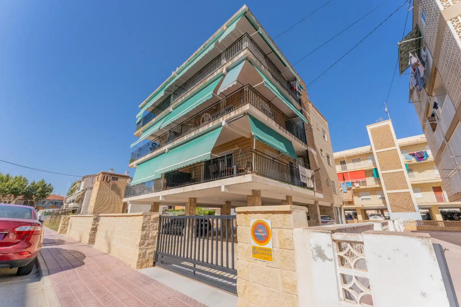 Vista exterior de Piso de alquiler en Santa Pola con Aire acondicionado, Terraza y Amueblado