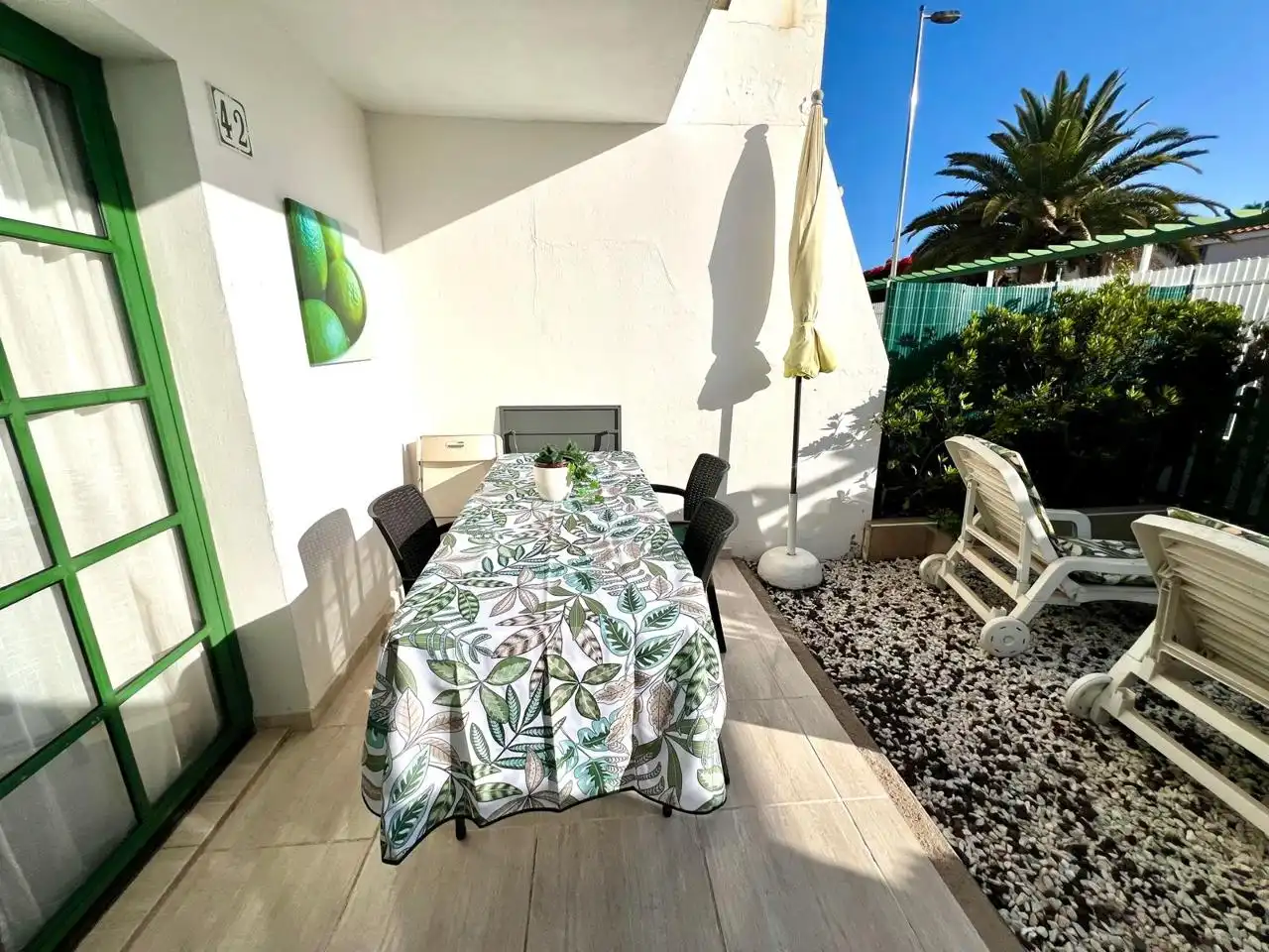 Terraza de Casa o chalet de alquiler en San Bartolomé de Tirajana