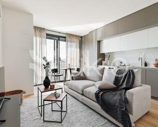 Sala d'estar de Apartament de lloguer en  Barcelona Capital amb Aire condicionat