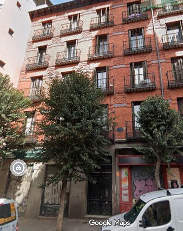 Exterior view of Flat to rent in  Madrid Capital  with Heating and Furnished