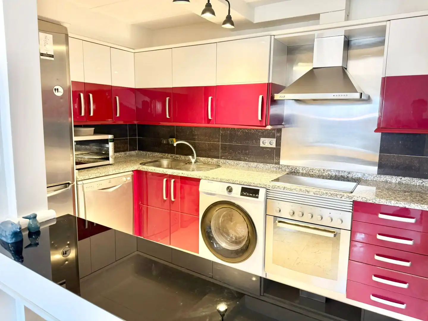 Kitchen of Duplexes for rent in Madrid  with Air Conditioner, Heating and Furnished