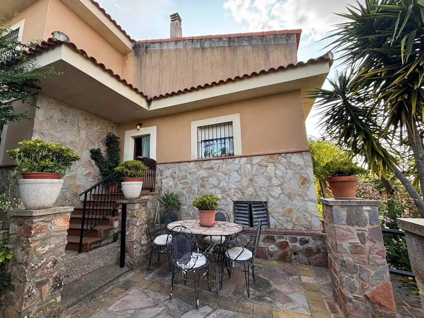 Exterior view of Houses for sale in Cáceres  with Air Conditioner, Heating and Private garden