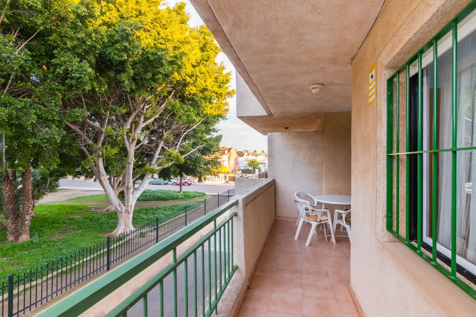 Balcony of Flat for sale in Los Alcázares  with Swimming Pool, Furnished and Oven