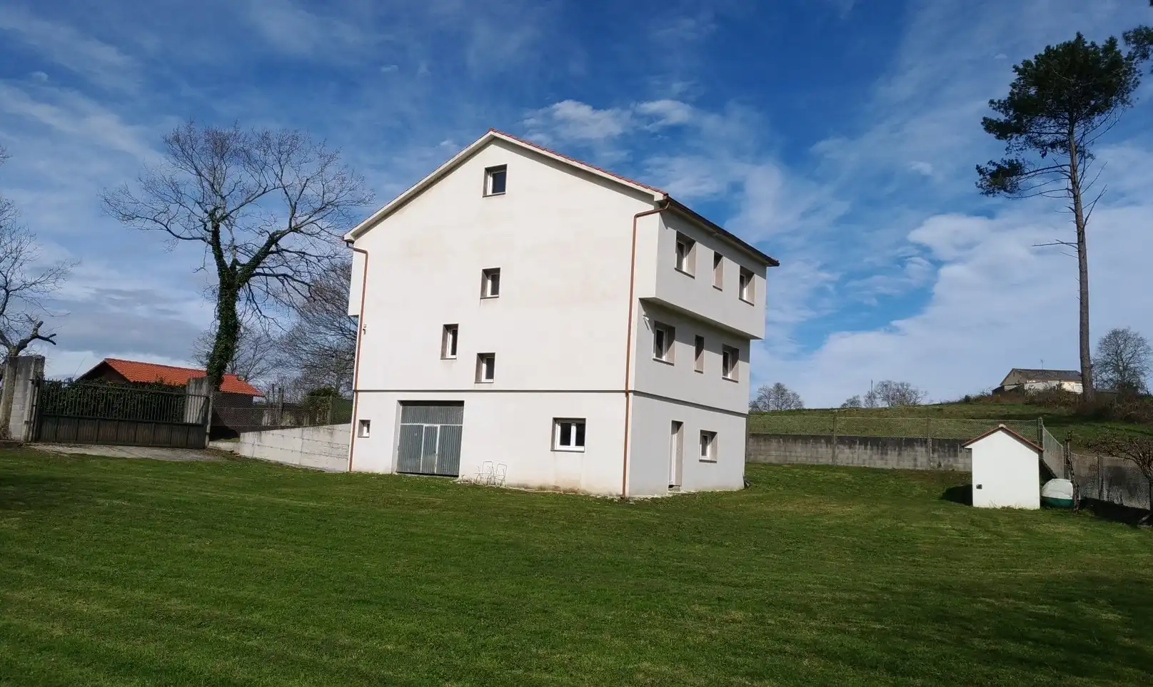 Vista exterior de Casa o chalet en venta en Ordes con Jardín privado
