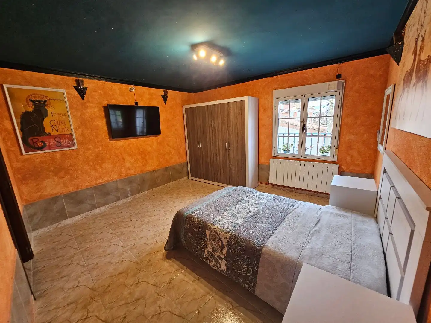 Bedroom of Houses for sale in Castrillo de la Guareña  with Air Conditioner, Heating and Storage room
