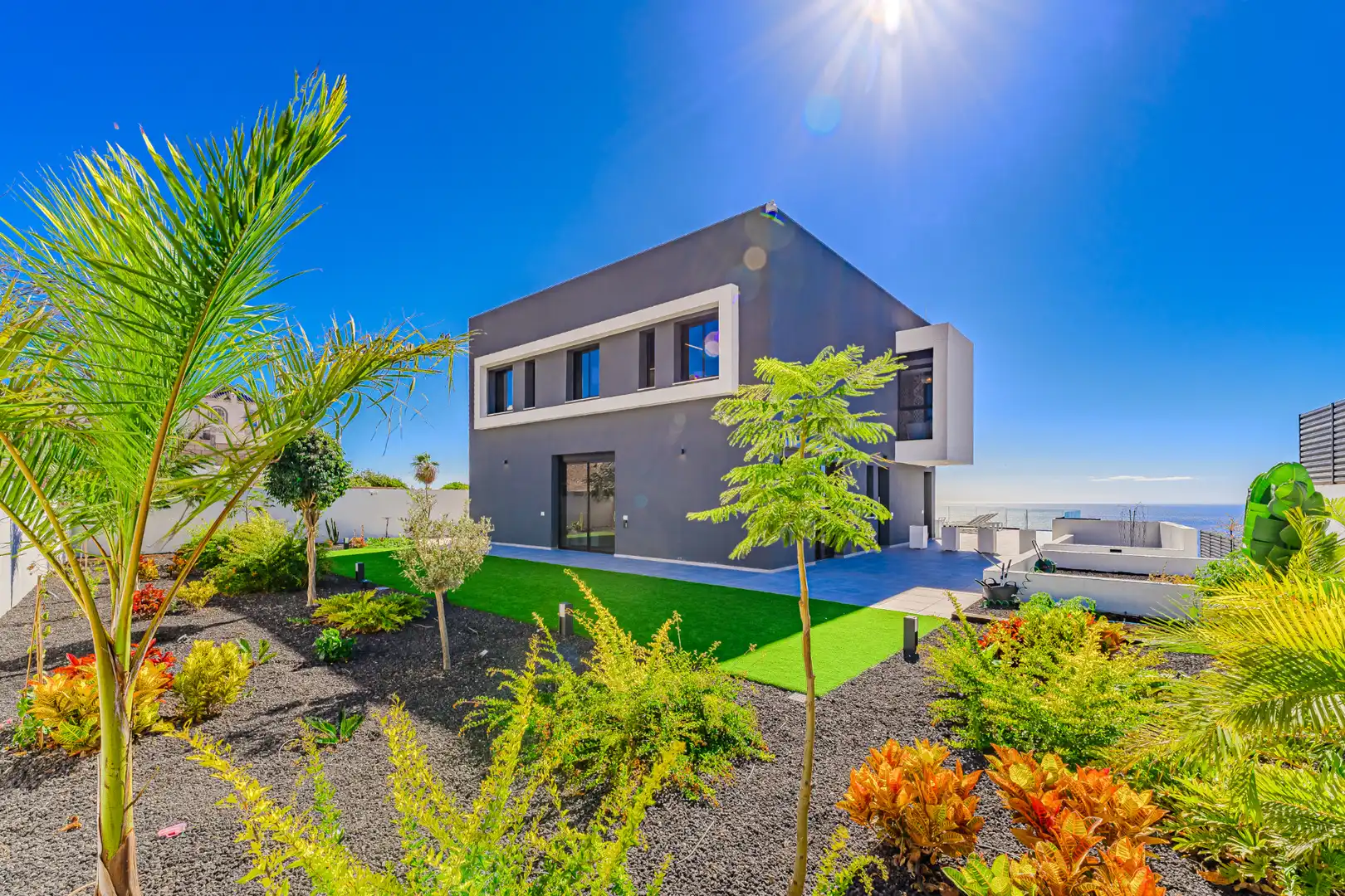 Exterior view of Houses for sale in Adeje  with Air Conditioner, Private garden and Terrace