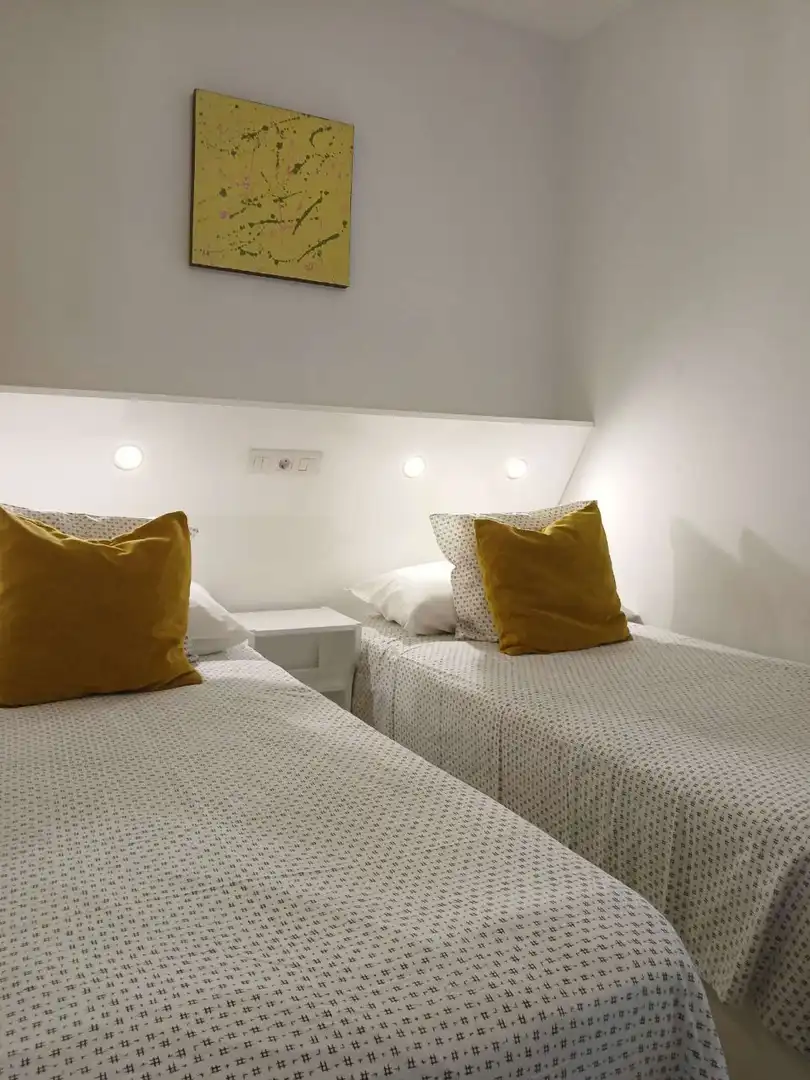 Schlafzimmer von Wohnungen zur untervermieten in Puerto de la Cruz mit Klimaanlage, Terrasse und Möbliert