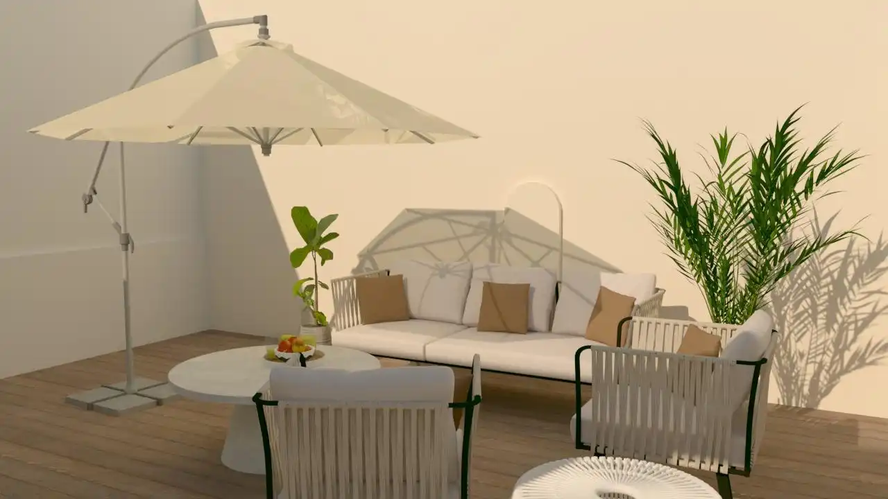 Terrace of Flat for sale in  Palma de Mallorca  with Air Conditioner, Terrace and Furnished