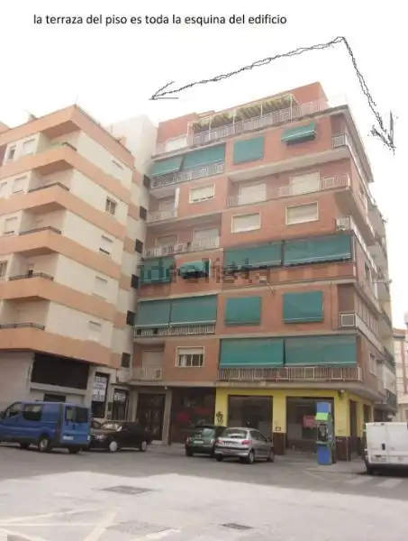 Außenansicht von Dachboden zur Miete in Granada mit Klimaanlage, Heizung und Terrasse