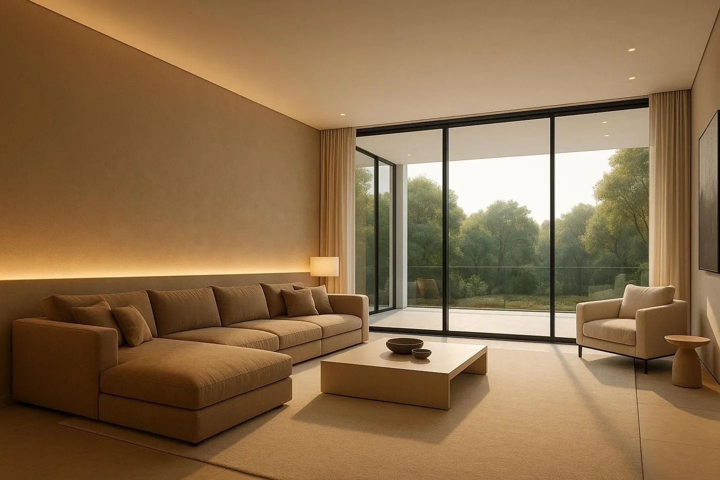 Sala d'estar de Casa o xalet en venda en Rubí amb Jardí privat, Terrassa i Piscina