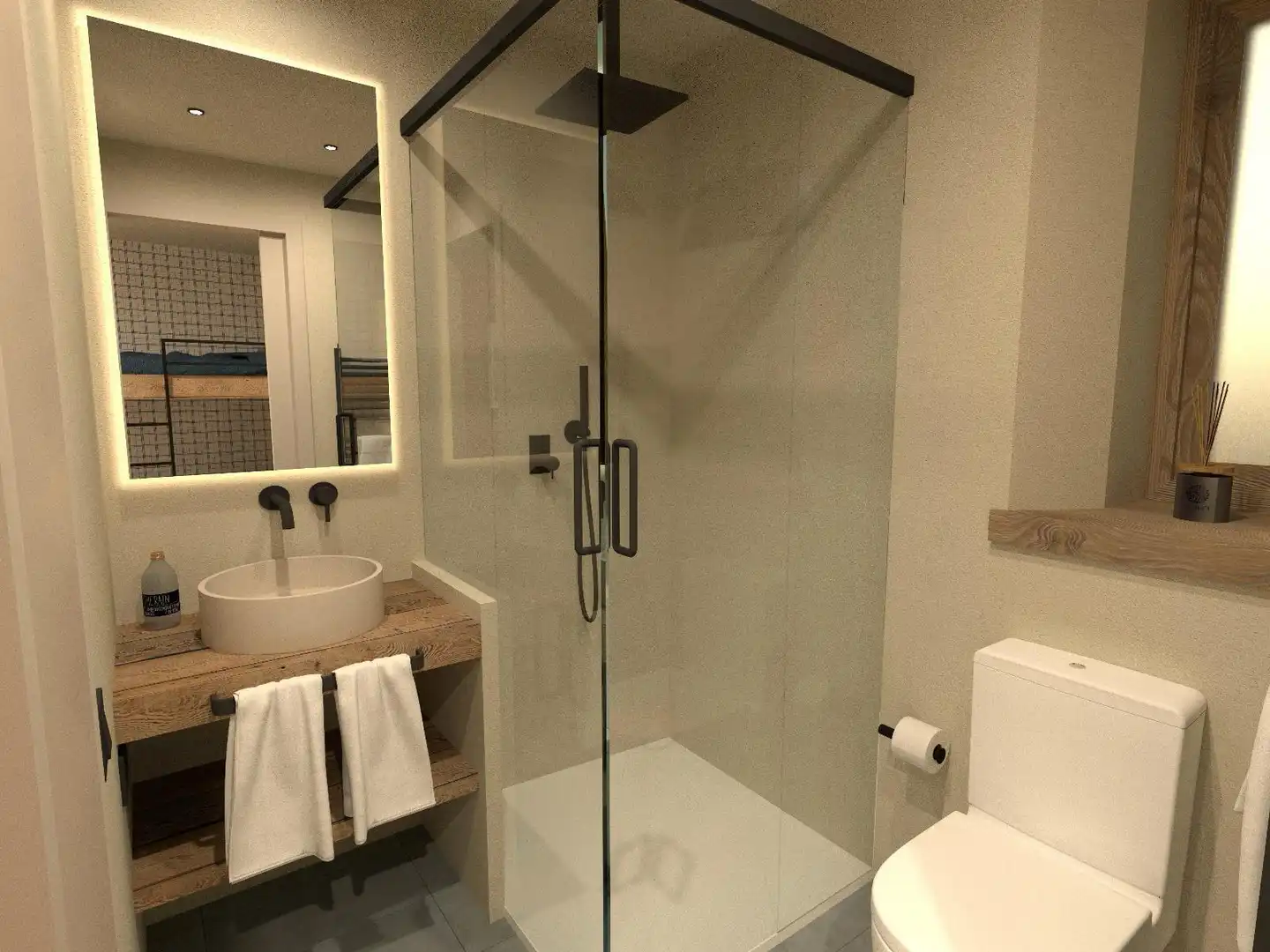 Baño de Casa o chalet en venta en Espot con Parquet, Amueblado y Horno