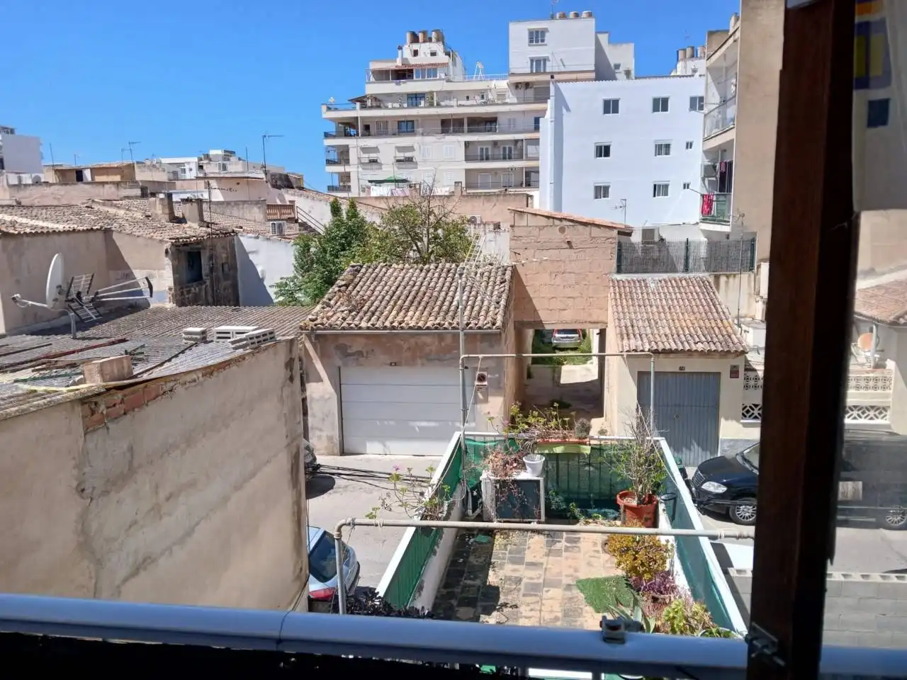 Vista exterior de Piso en venta en  Palma de Mallorca con Balcón