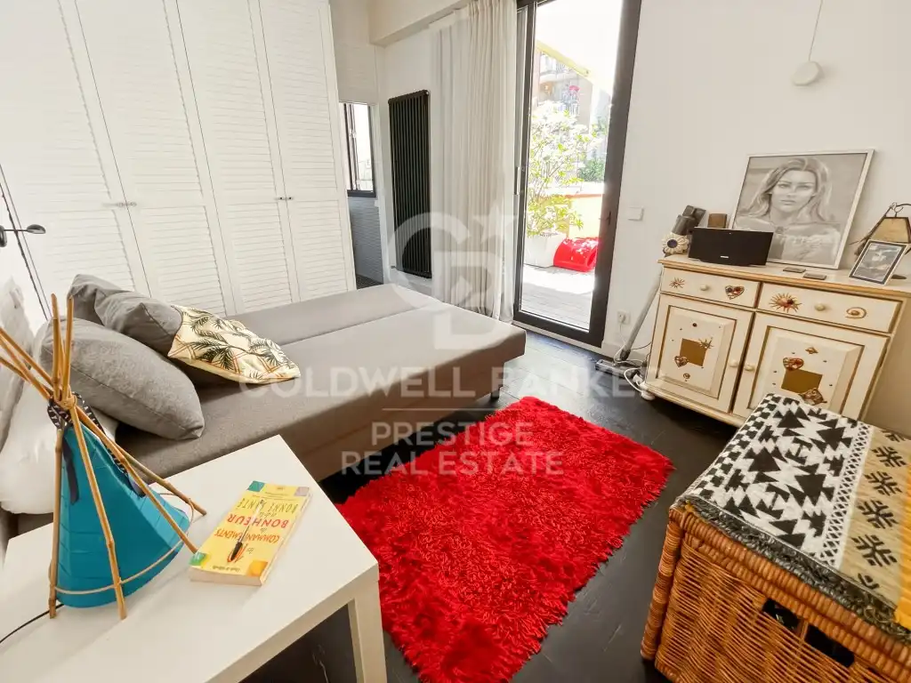 Dormitori de Dúplex en venda en Barcelona amb Aire condicionat, Terrassa i Forn