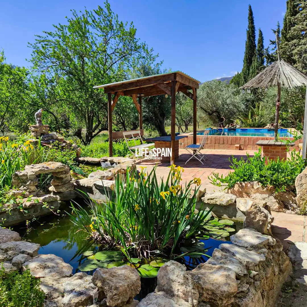 Garten von Country house zum Verkauf in Rasquera mit Klimaanlage, Privatgarten und Terrasse