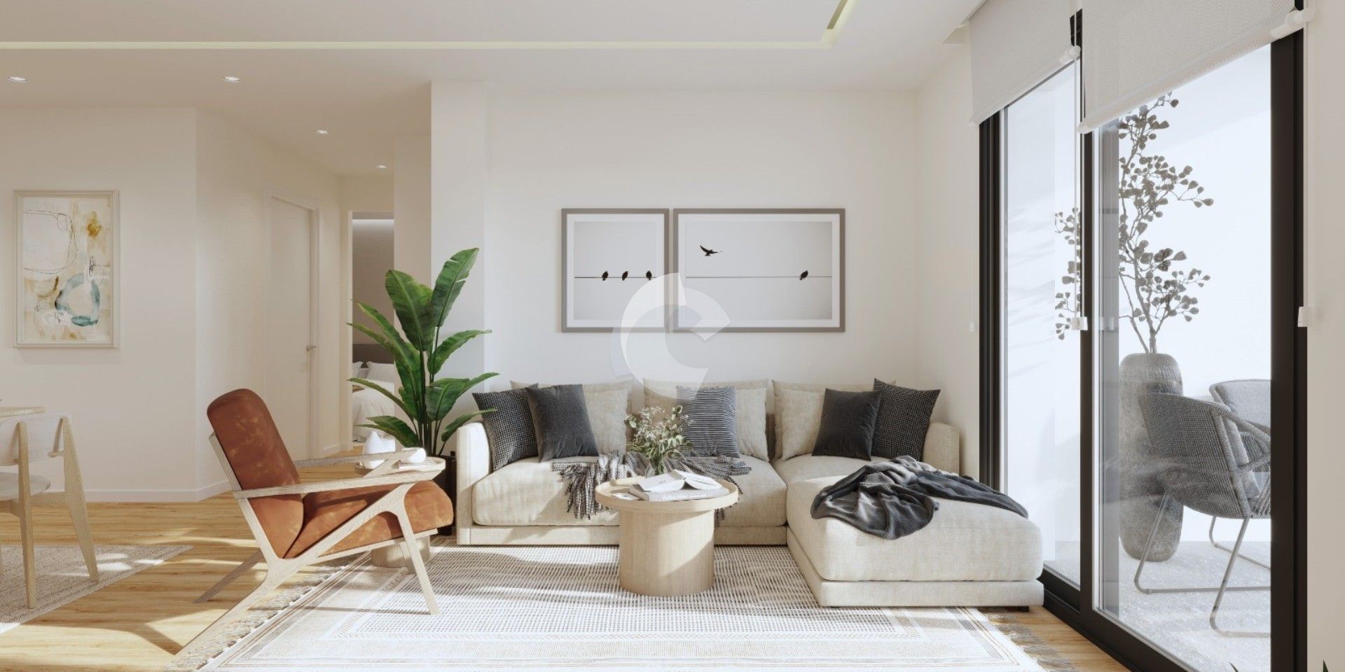 Living room of Flat for sale in Vigo 