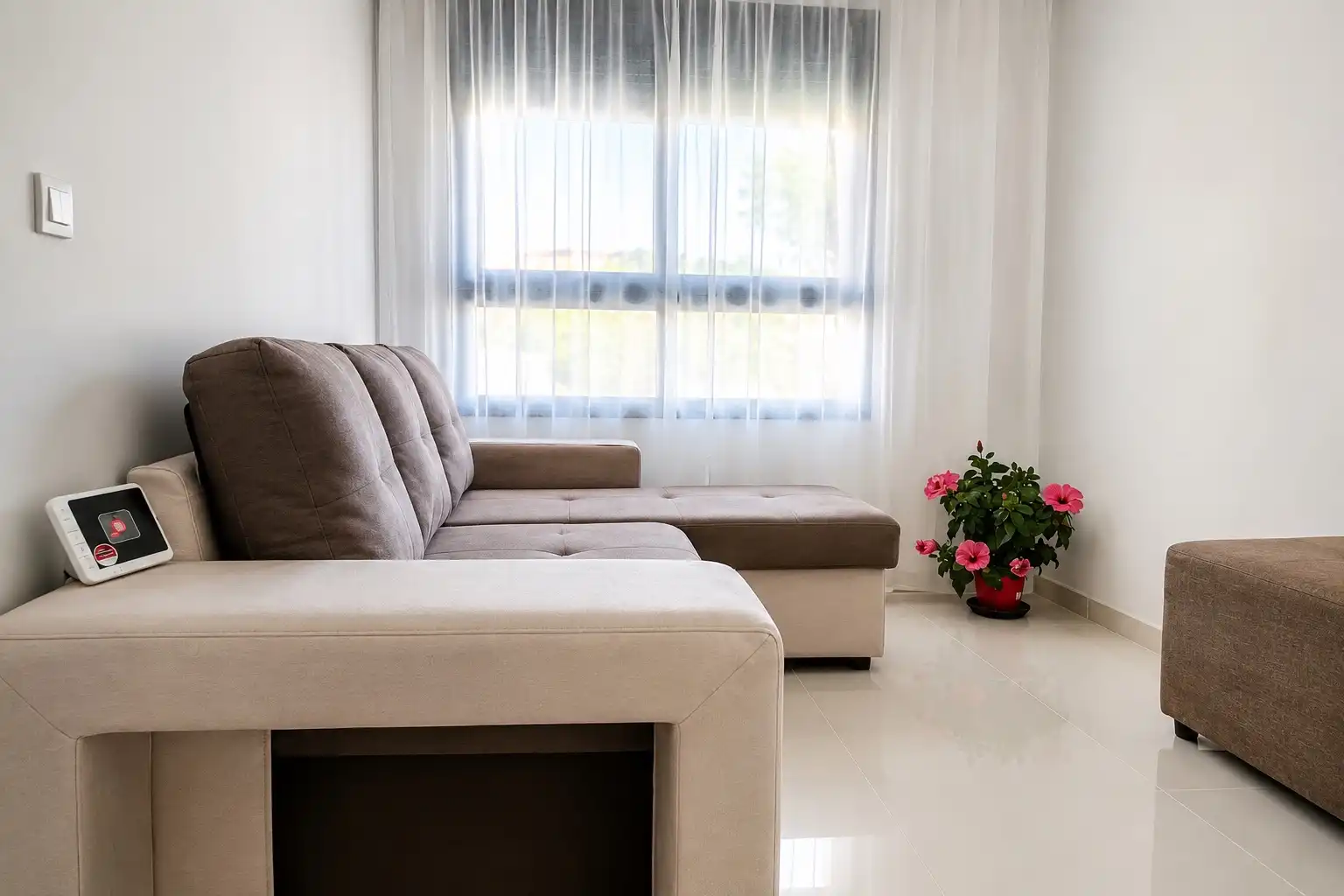 Living room of Houses for rent in Pilar de la Horadada  with Air Conditioner, Terrace and Swimming Pool