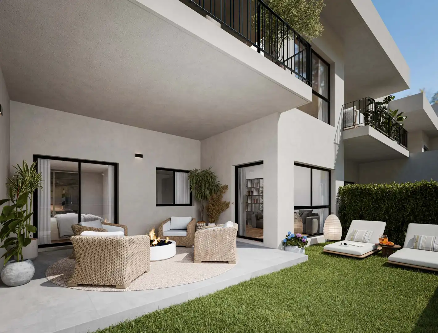 Baixos d'obra nova amb piscina en venda a Avenida de La Calera 3