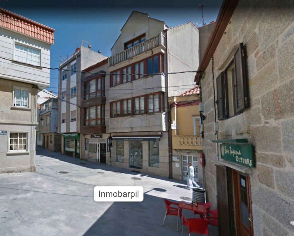 Exterior view of Flat to rent in Cangas   with Heating, Furnished and Oven