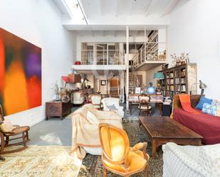 Living room of Loft for sale in  Barcelona Capital