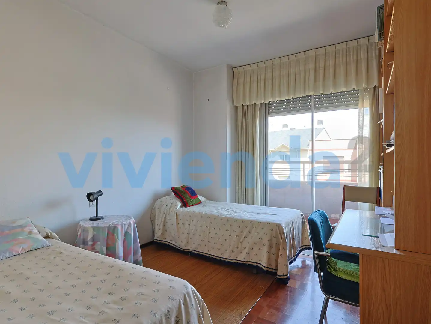 Bedroom of Flat for sale in Madrid  with Heating, Terrace and Storage room