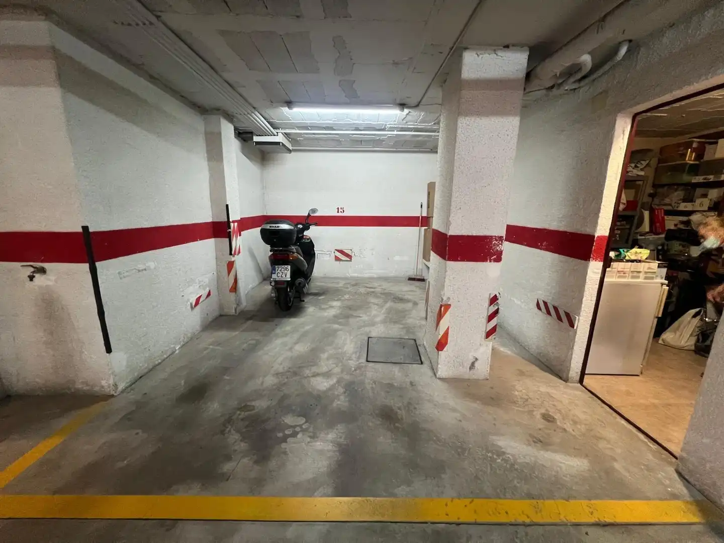 Parking of Flat for sale in Málaga  with Air Conditioner, Heating and Community pool