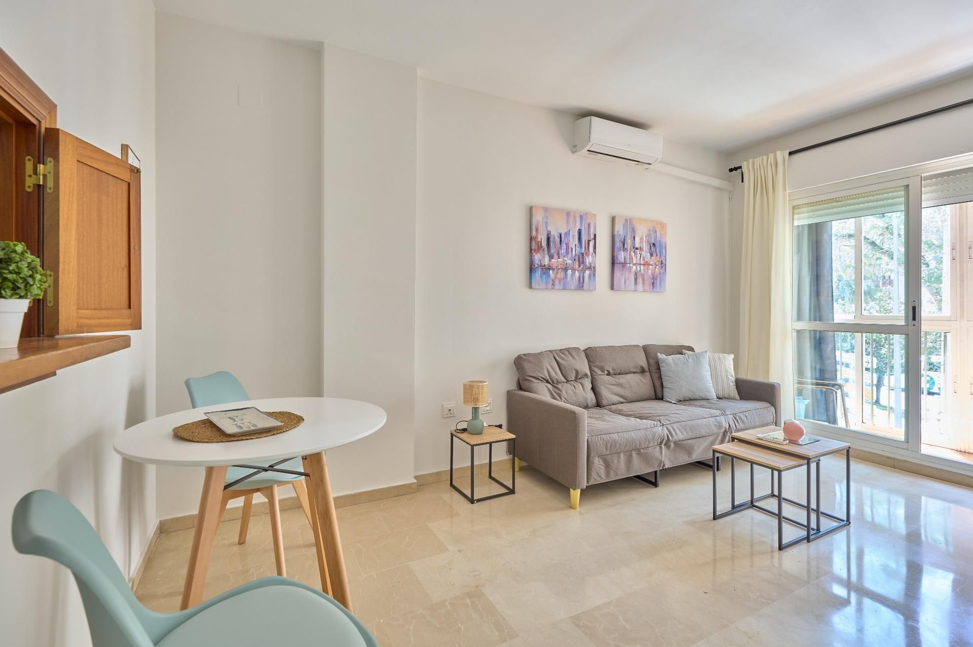 Sala de estar de Apartamento en venta en Jerez de la Frontera con Aire acondicionado y Terraza