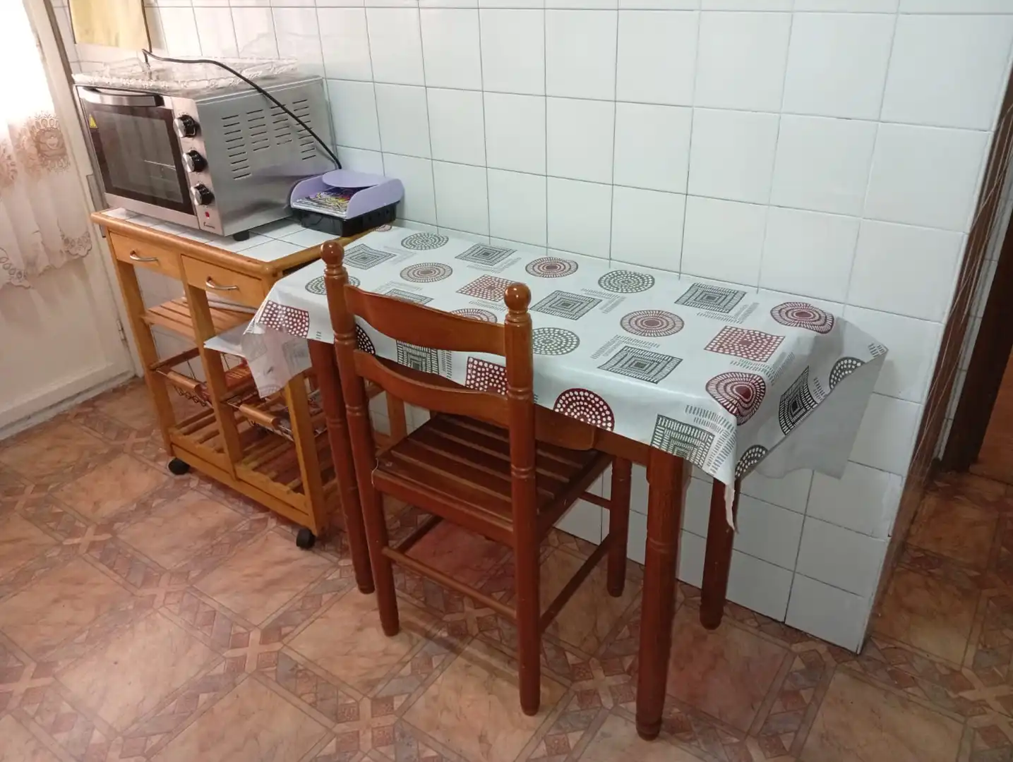 Cocina de Piso en venta en Gijón  con Calefacción, Parquet y Terraza