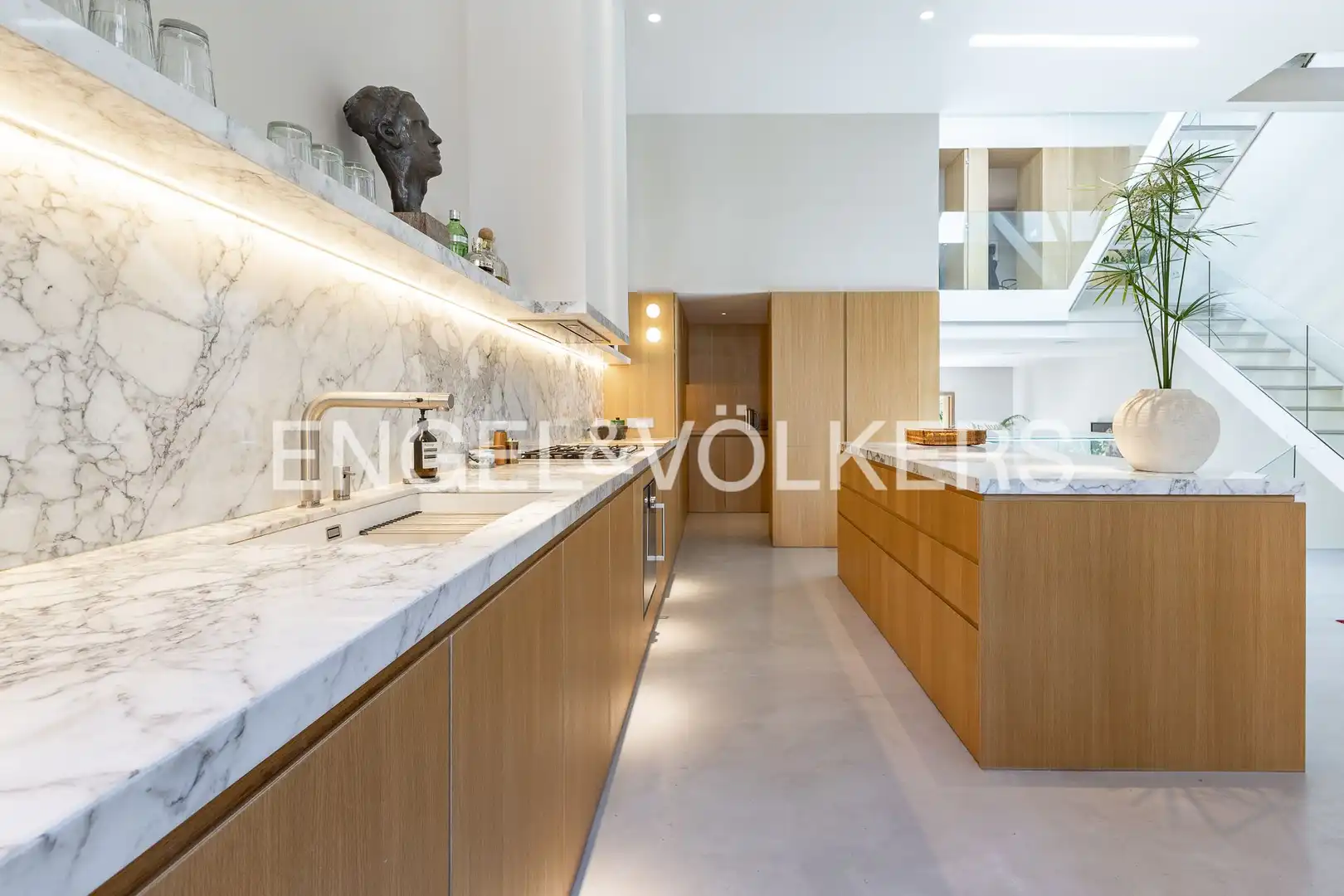 Kitchen of Houses for rent in Barcelona  with Air Conditioner, Heating and Private garden