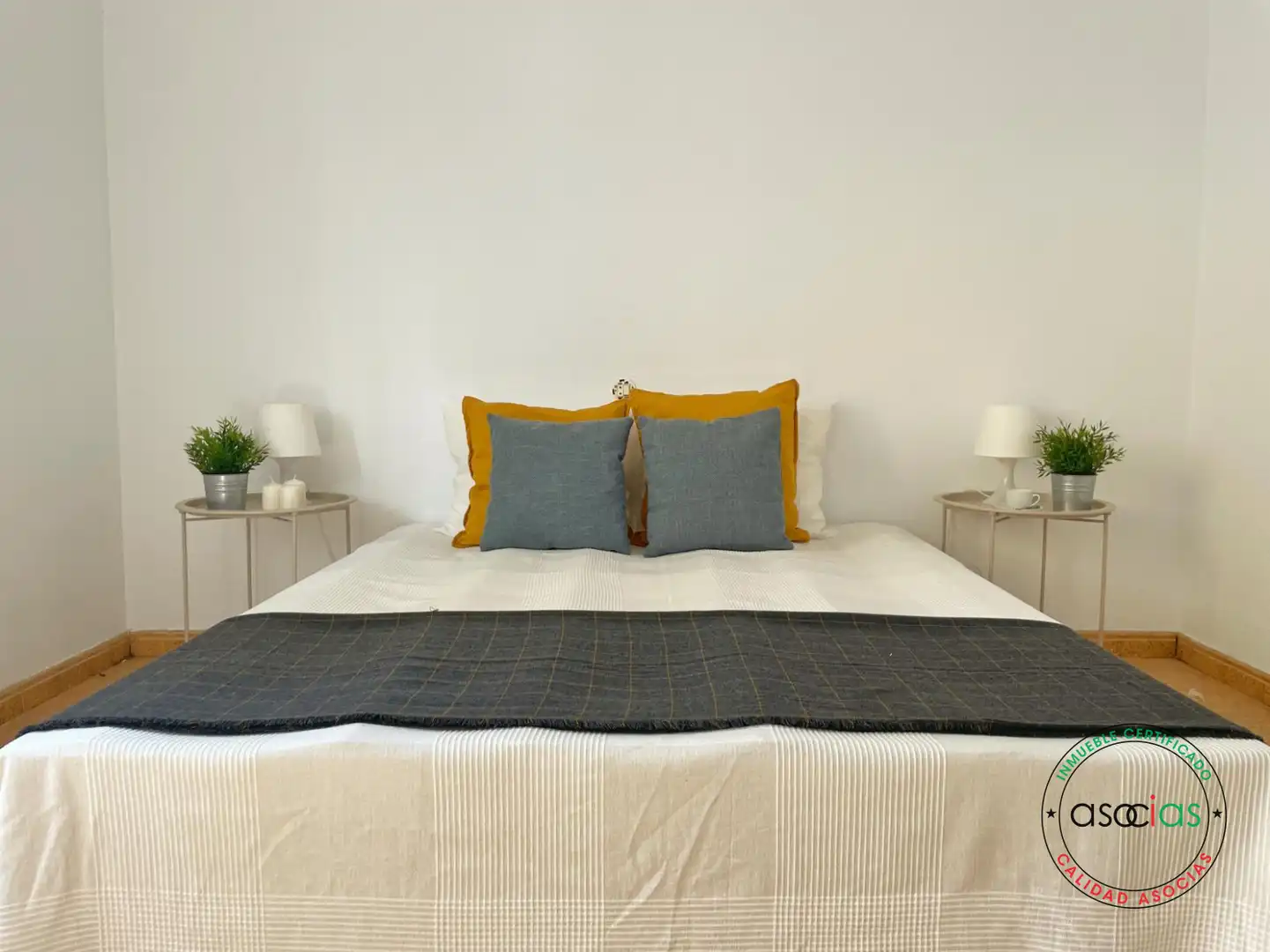 Schlafzimmer von Wohnung zum Verkauf in Gijón  mit Heizung, Parkett und Balkon