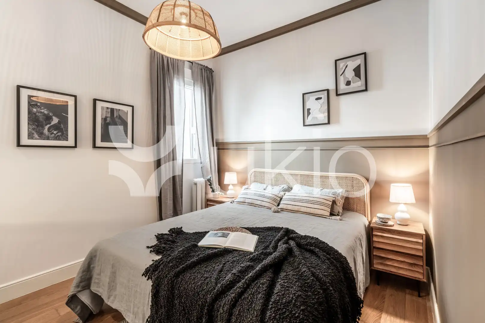 Bedroom of Flat for rent in Madrid  with Air Conditioner, Heating and Terrace