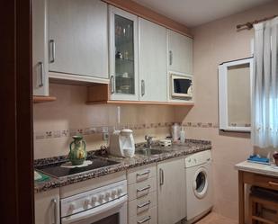 Kitchen of Flat for sale in  Madrid Capital  with Furnished and Balcony