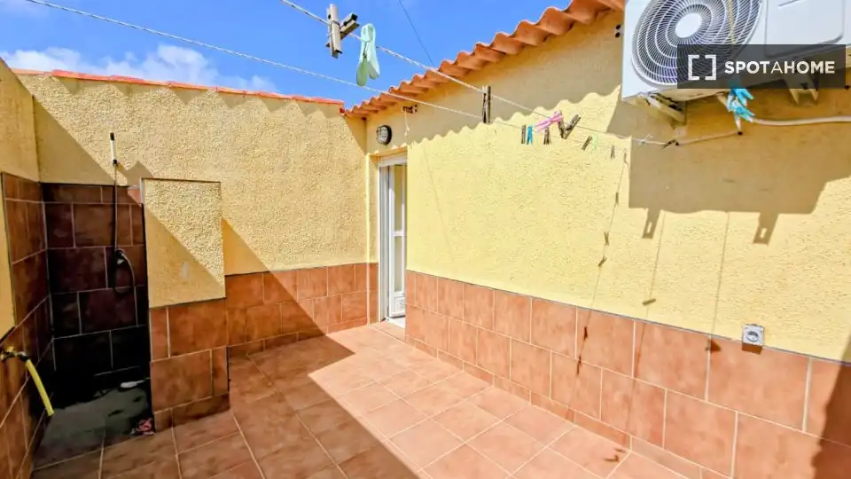 Terrassa de Apartament per a compartir en Cartagena amb Aire condicionat, Calefacció i Terrassa