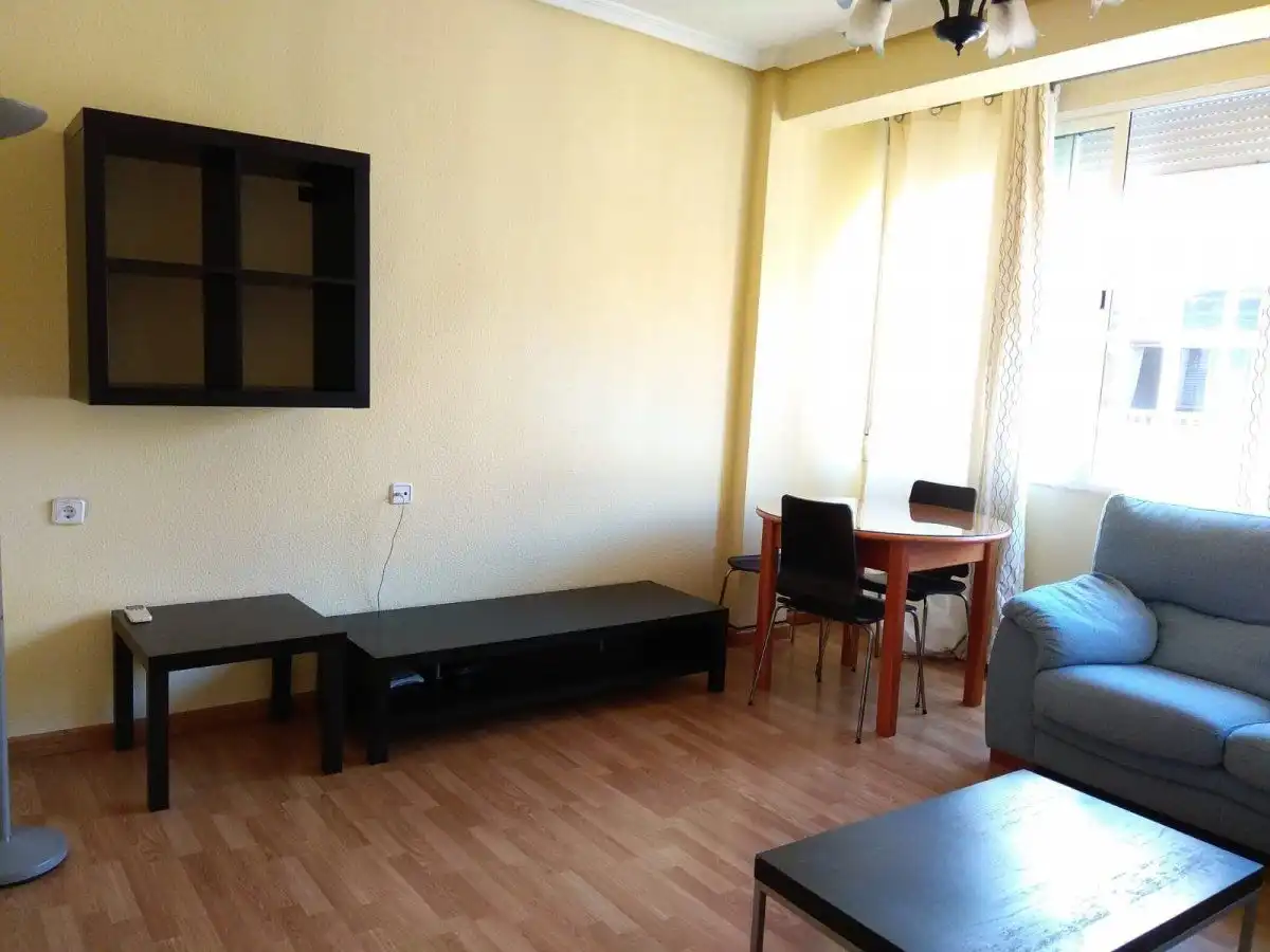 Living room of Flat for rent in Murcia  with Air Conditioner, Storage room and Furnished