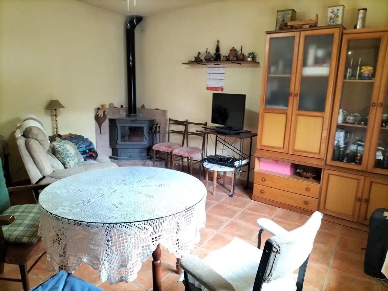 Sala de estar de Casa o chalet en venta en Pedroso de Acim