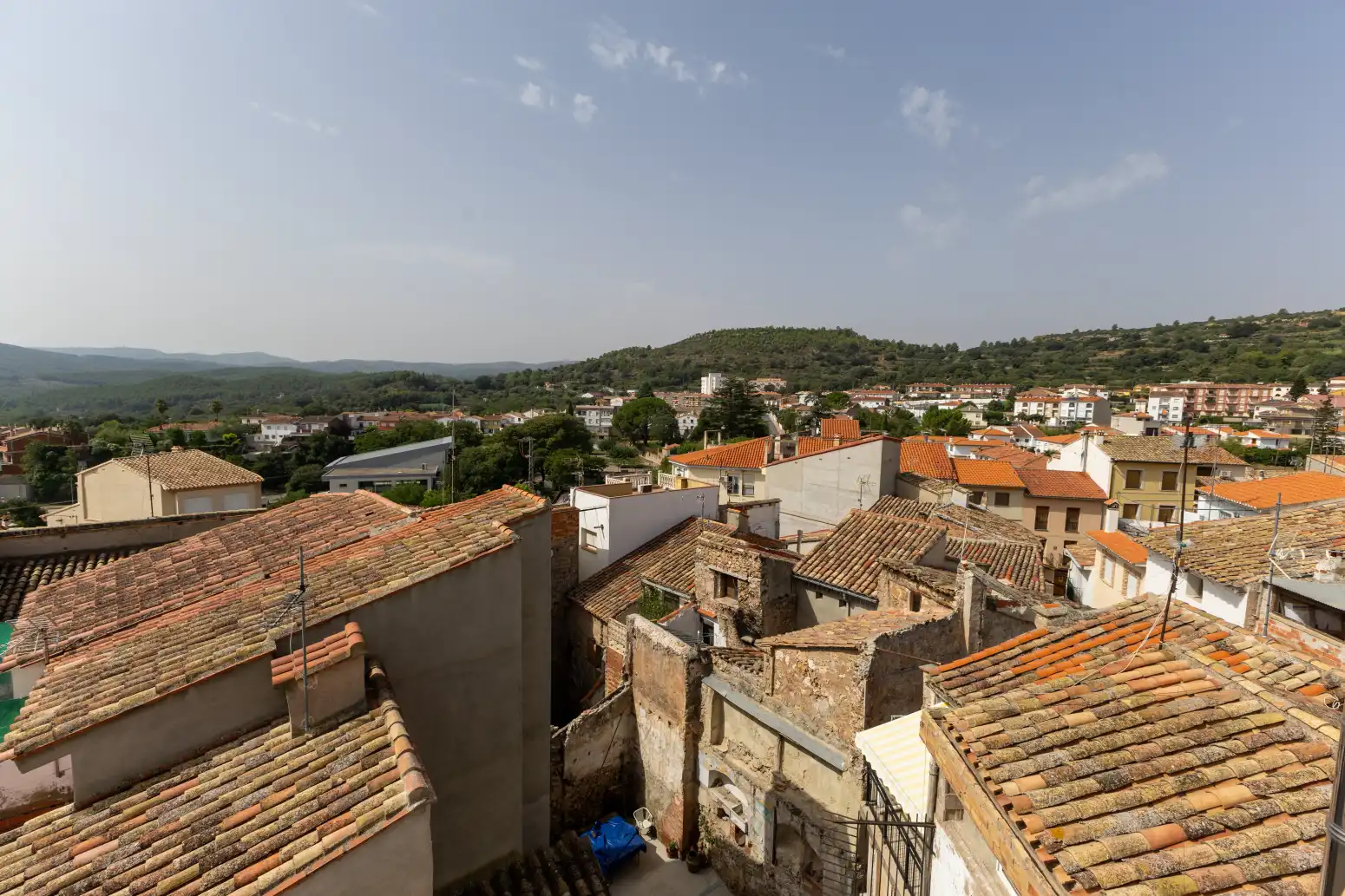 Vista exterior de Casa o xalet en venda en Viver amb Terrassa i Moblat