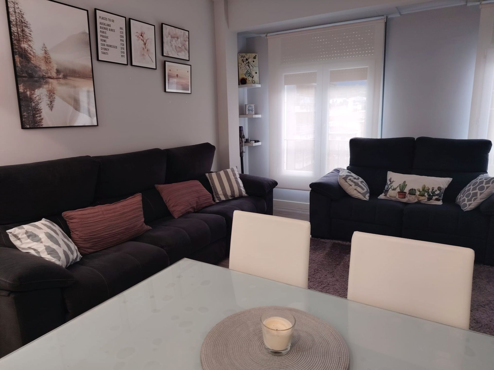 Living room of Flat to rent in Bilbao   with Heating, Furnished and Oven
