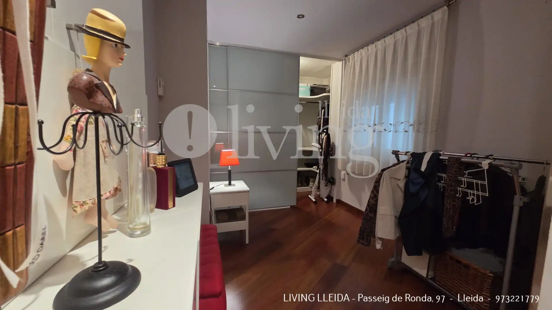 Wohnzimmer von Wohnung zum Verkauf in Lleida mit Klimaanlage, Heizung und Parkett
