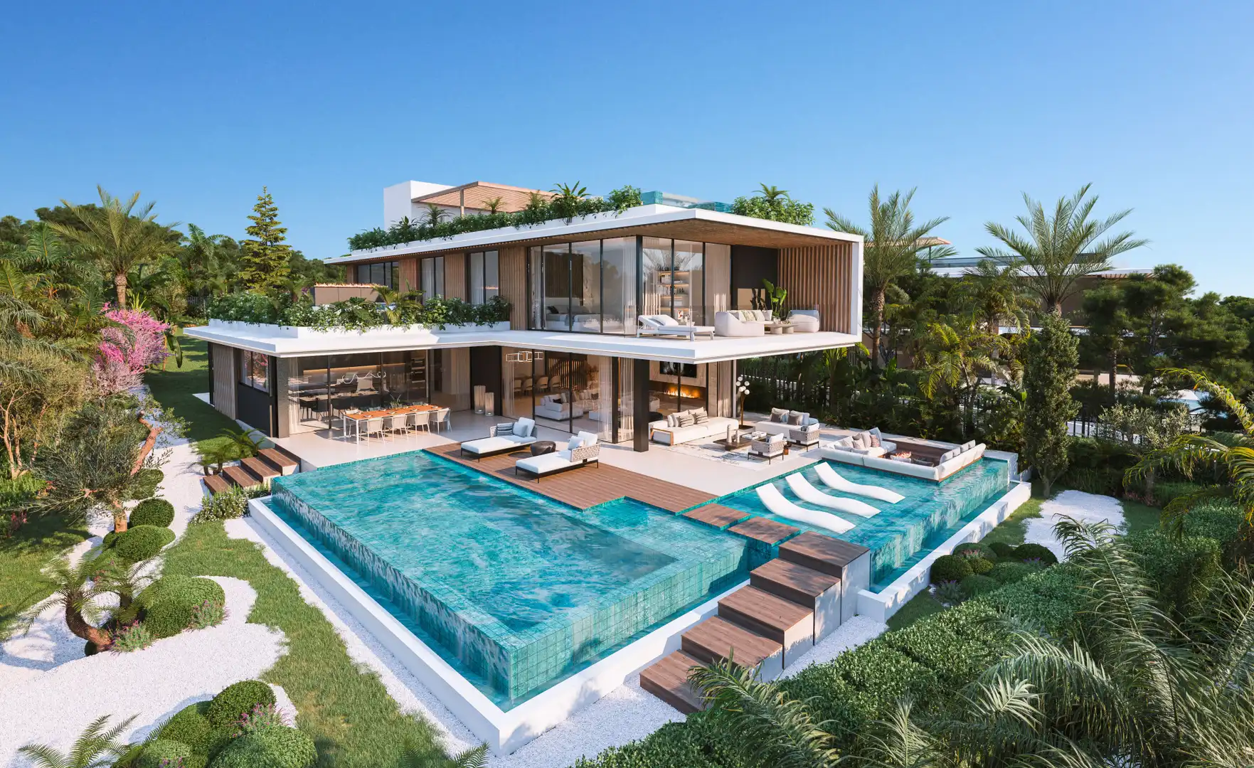 Casa amb piscina en venda a Milla de Oro