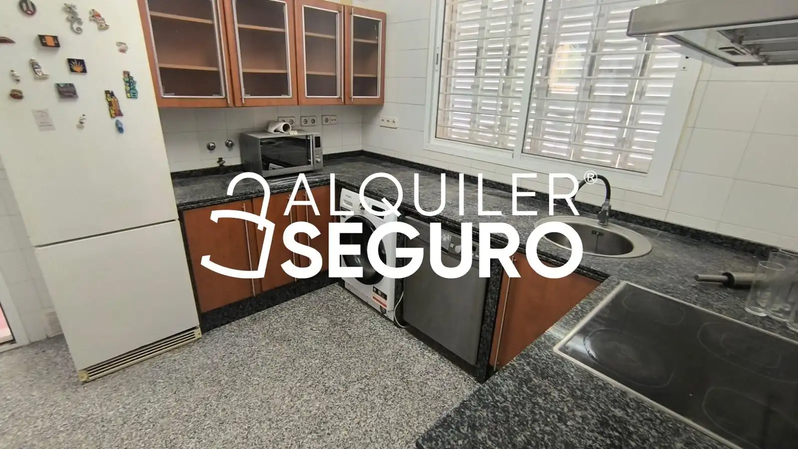 Cocina de Casa o chalet de alquiler en Almensilla con Trastero, Piscina y Amueblado