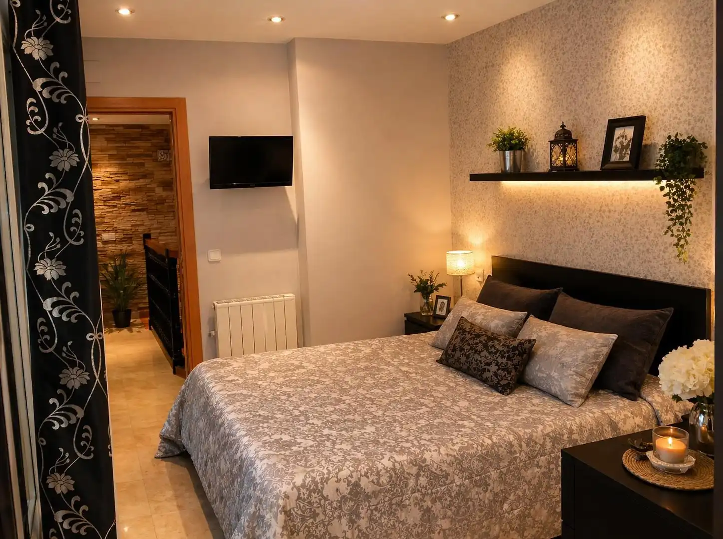 Bedroom of Duplexes for sale in Manilva  with Air Conditioner, Terrace and Swimming Pool