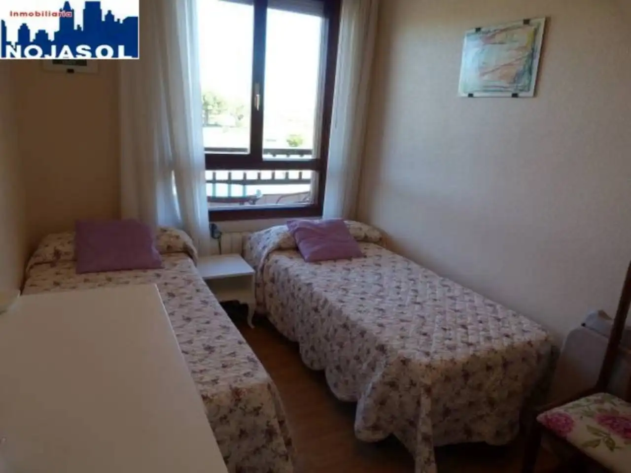 Bedroom of Flat for rent in Noja  with Heating, Terrace and Furnished