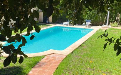 Swimming pool of House or chalet for sale in Riba-roja de Túria  with Air Conditioner, Terrace and Swimming Pool