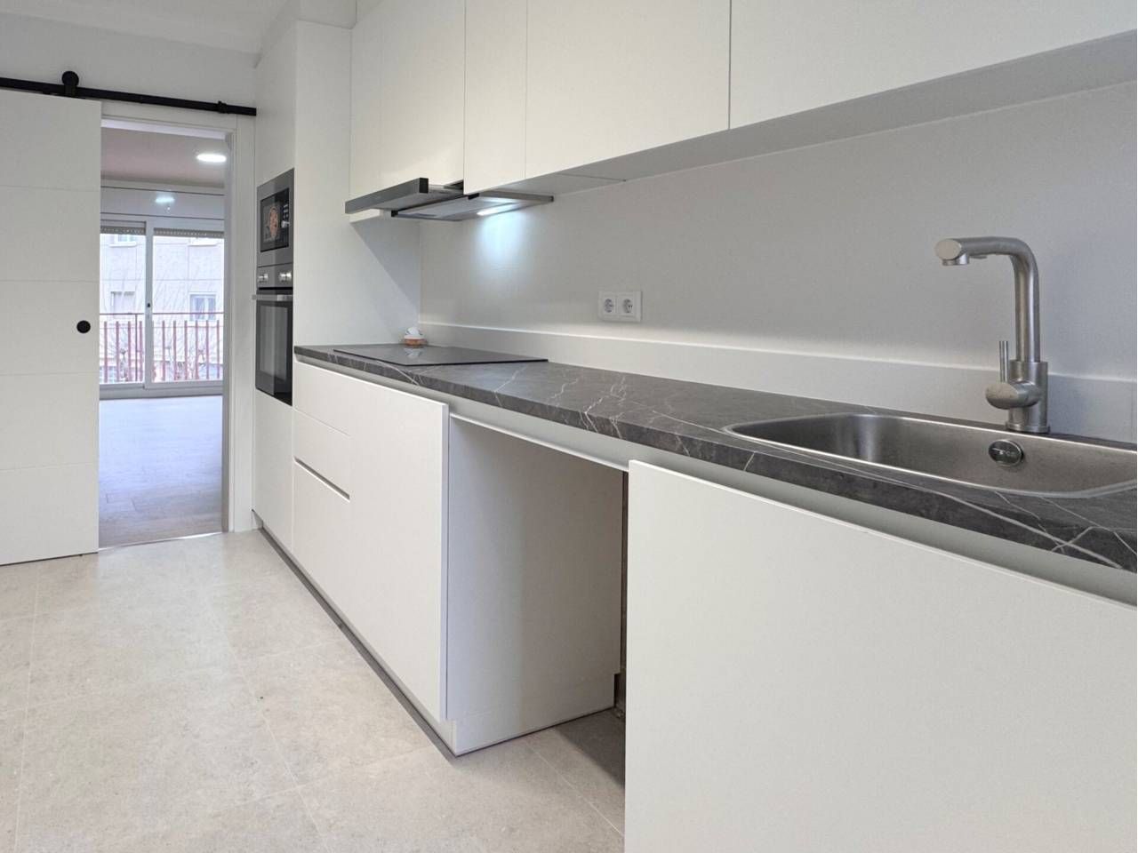 Kitchen of Flat for sale in Sant Fruitós de Bages  with Air Conditioner, Heating and Parquet flooring