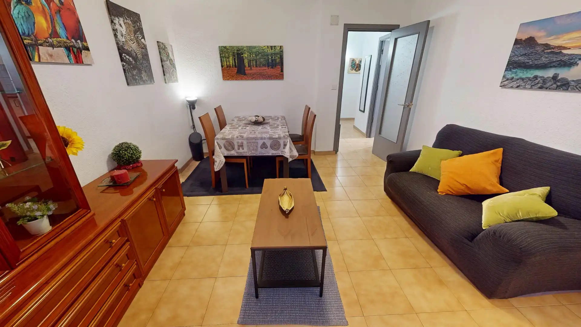Sala de estar de Piso en venta en Tarragona con Amueblado y Horno