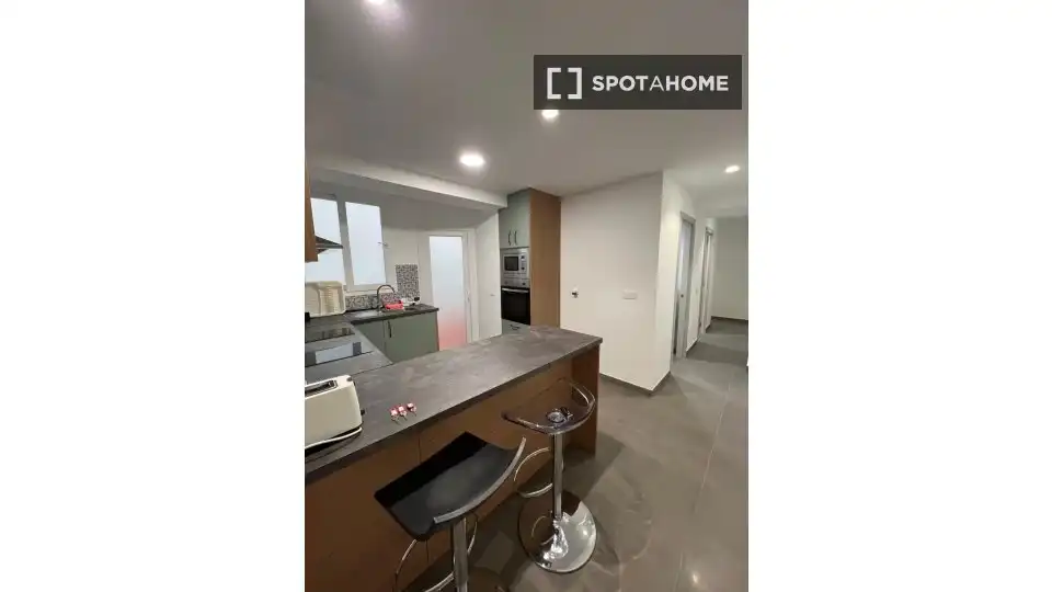 Cocina de Piso de alquiler en Alicante / Alacant con Aire acondicionado, Calefacción y Amueblado