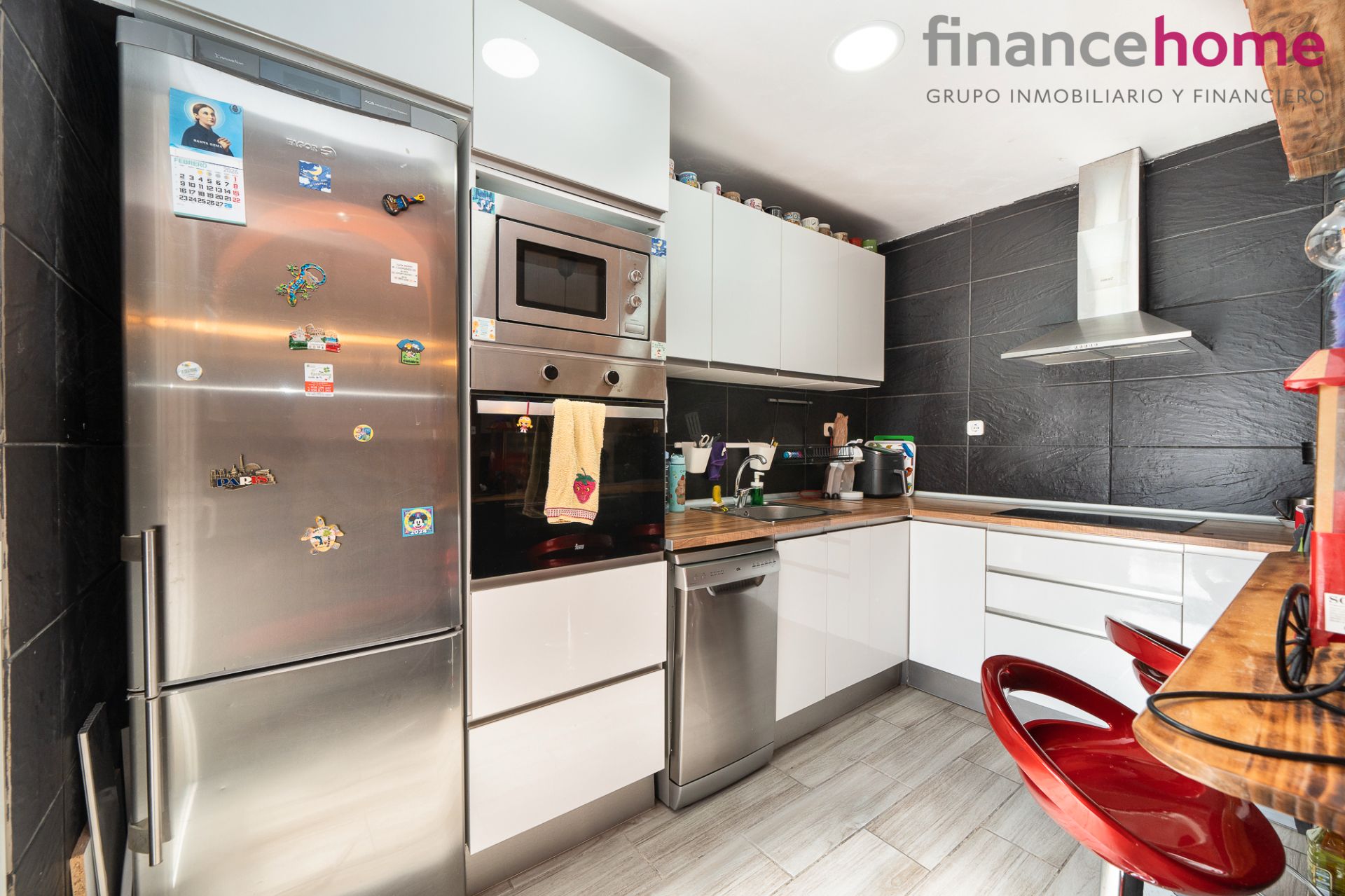 Cocina de Piso en venta en Alcorcón con Aire acondicionado, Calefacción y Terraza