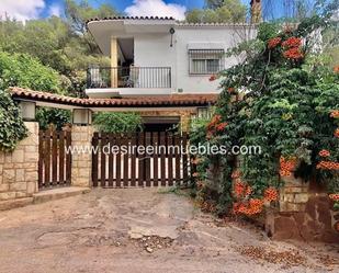 Vista exterior de Casa o xalet en venda en Náquera amb Aire condicionat, Terrassa i Piscina